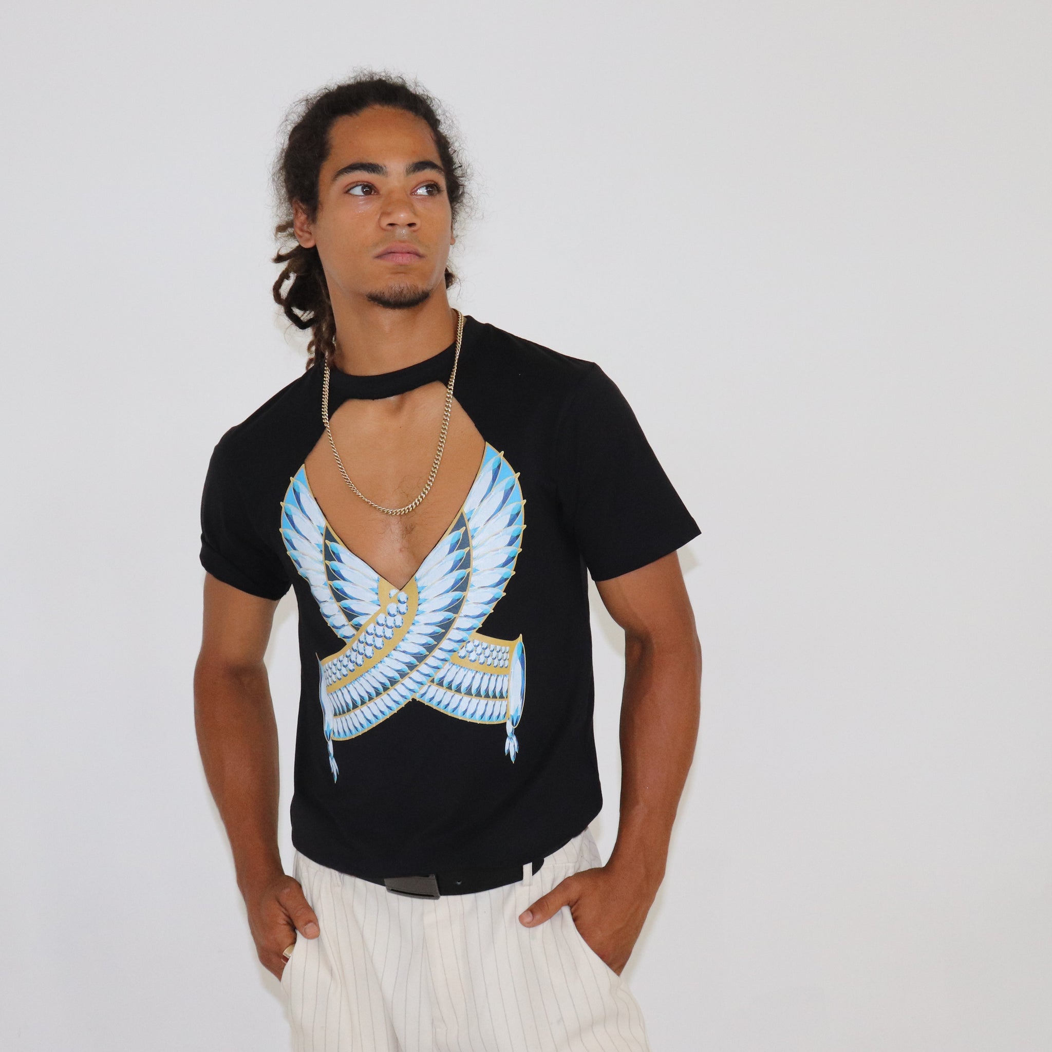 DIY Men's Horus armor tee