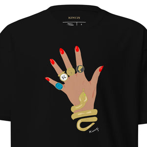 Cobra nail polish tee